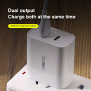 WK WP-U53 20W USB + Type-C Maxspeed PD Fast Charger(EU Plug)