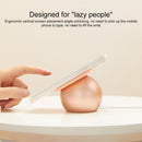 C101 Cute Cat Shape Magnetic Wireless Charging Stand Base (Grey)