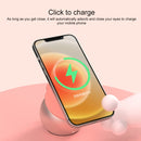 C101 Cute Cat Shape Magnetic Wireless Charging Stand Base (Grey)