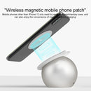 C101 Cute Cat Shape Magnetic Wireless Charging Stand Base (Grey)