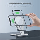 NILLKIN Water Droplets Shape Magnetic Wireless Charger Bracket (Silver)