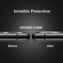 Titanium Alloy Camera Lens Protector Tempered Glass Film for iPhone 11 (Black)