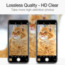 Titanium Alloy Camera Lens Protector Tempered Glass Film for iPhone 11 (Black)