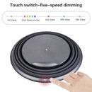 S18 Multi-function 10W Max Qi Standard Wireless Charger Phone Holder with Colorful Atmosphere Light(Grey)