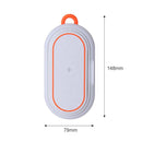 S20 10W Max Qi Standard Wireless Charger Phone Holder with Atmosphere Light & Power Bank Function(White)