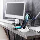 HQ-UD15-upgraded 6 in 1 Wireless Charger For iPhone, Apple Watch, AirPods and Other Android Phones(Black)