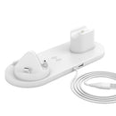 HQ-UD15-upgraded 6 in 1 Wireless Charger For iPhone, Apple Watch, AirPods and Other Android Phones(White)