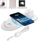 HQ-UD15-upgraded 6 in 1 Wireless Charger For iPhone, Apple Watch, AirPods and Other Android Phones(White)