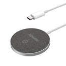 MOMAX UD19 Q.MAG Ultra-thin Magsafe Magnetic Fast Charging Wireless Charger (Dark Gray)