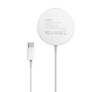 MOMAX UD19 Q.MAG Ultra-thin Magsafe Magnetic Fast Charging Wireless Charger (Dark Gray)