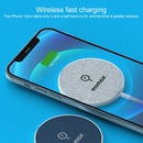 MOMAX UD19 Q.MAG Ultra-thin Magsafe Magnetic Fast Charging Wireless Charger (Dark Gray)