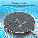MOMAX UD19 Q.MAG Ultra-thin Magsafe Magnetic Fast Charging Wireless Charger (Dark Gray)