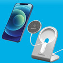 MOMAX UD19 Q.MAG Ultra-thin Magsafe Magnetic Fast Charging Wireless Charger (Dark Gray)