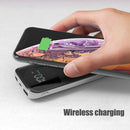 MOMAX IP90 Q.Power AIR2 Smart Mobile Phone Digital Display Wireless Charger(White)