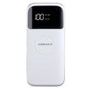 MOMAX IP90 Q.Power AIR2 Smart Mobile Phone Digital Display Wireless Charger(White)
