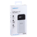 MOMAX IP90 Q.Power AIR2 Smart Mobile Phone Digital Display Wireless Charger(White)