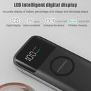 MOMAX IP90 Q.Power AIR2 Smart Mobile Phone Digital Display Wireless Charger(White)