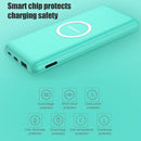 MOMAX IP89 Q.Power Minimal 10W Smart Mobile Phone Wireless Charger(Blue)