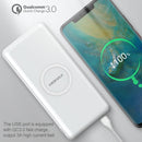 MOMAX IP89 Q.Power Minimal 10W Smart Mobile Phone Wireless Charger(White)
