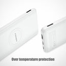 MOMAX IP89 Q.Power Minimal 10W Smart Mobile Phone Wireless Charger(White)