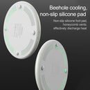 Momax 5W/7.5W/10W Qi Standard Three Modes Fast Charging Wireless Charger Creative Lamp Telescopic Bracket for iPhone / Galaxy / Huawei /Xiaomi