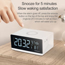 Momax 10W Qi Standard Three Modes Fast Charging Wireless Charger Multi-functional LCD Alarm Clock for iPhone / Android