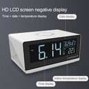 Momax 10W Qi Standard Three Modes Fast Charging Wireless Charger Multi-functional LCD Alarm Clock for iPhone / Android