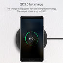 Momax 10W X Pattern Qi Standard Fast Charging Wireless Charger(Black)