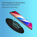 Momax 10W X Pattern Qi Standard Fast Charging Wireless Charger(Black)