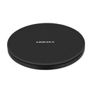 Momax Qi Standard Fast Charging Wireless Charger for iPhone / Galaxy / Huawei / Xiaomi(Black)
