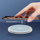 Momax Qi Standard Fast Charging Wireless Charger for iPhone / Galaxy / Huawei / Xiaomi(Black)