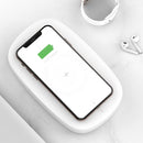 Momax 10W Qi Standard Fast Charging Wireless Charger Mobile Phone Jewelry UV Disinfection Cleaning Box