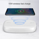 Momax 10W Qi Standard Fast Charging Wireless Charger Mobile Phone Jewelry UV Disinfection Cleaning Box