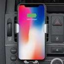 Momax Car Air Outlet Gravity Bracket Qi Standard Wireless Charger(White)