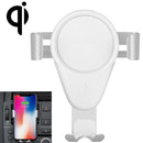 Momax Car Air Outlet Gravity Bracket Qi Standard Wireless Charger(White)