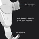 Momax Car Air Outlet Gravity Bracket Qi Standard Wireless Charger(White)