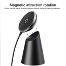 Y06 15W MagSafe Magnetic Rotatable Wireless Charger with Bracket Function (White)