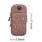 Universal 6.2 inch or Under Phone Zipper Double Bag Multi-functional Sport Arm Case with Earphone Hole, For iPhone, Samsung, Sony, Oneplus, Xiaomi, Huawei, Meizu, Lenovo, ASUS, Cubot, Ulefone, Letv, DOOGEE, Vkworld, and other Smartphones(Purple)