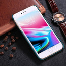 For iPhone 8 Plus & 7 Plus Crocodile Texture Paste Protective Back Cover Case (Green)