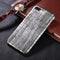 For iPhone 8 Plus & 7 Plus Crocodile Texture Paste Protective Back Cover Case (Silver)