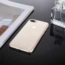 For iPhone 8 Plus & 7 Plus PC Transparent Protective Back Cover Case(Transparent)
