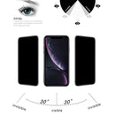 9H 3D Privacy Anti-glare Non-full Screen Tempered Glass Screen Protector for iPhone 11 / XR