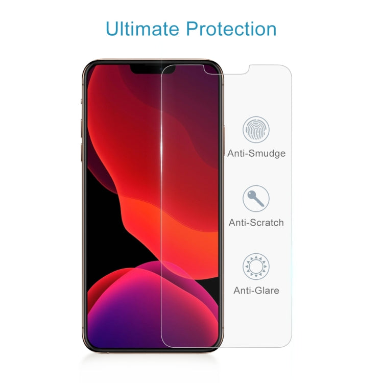For iPhone 12 / 12 Pro 0.26mm 9H 2.5D Tempered Glass Film (Slotted)
