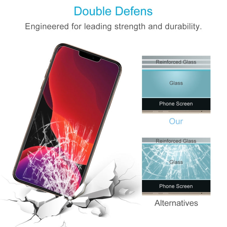 For iPhone 12 / 12 Pro 0.26mm 9H 2.5D Tempered Glass Film (Slotted)