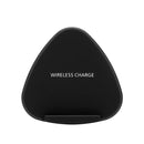 QK11 10W ABS + PC Fast Charging Qi Wireless Charger Pad(Black)