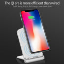 Q200 5W ABS + PC Fast Charging Qi Wireless Fold Charger Pad(Silver)