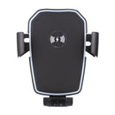 K81 10W QI Universal Rotating Gravity Induction Car Wireless Charging Mobile Phone Holder with Suction Cup