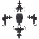 K81 10W QI Universal Rotating Gravity Induction Car Wireless Charging Mobile Phone Holder with Suction Cup