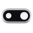 Camera Lens Ring for iPhone 8 Plus Rear(Silver)