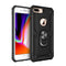 Sergeant Armor Shockproof TPU + PC Protective Case for iPhone 7 / 8 Plus, with 360 Degree Rotation Holder (Black)